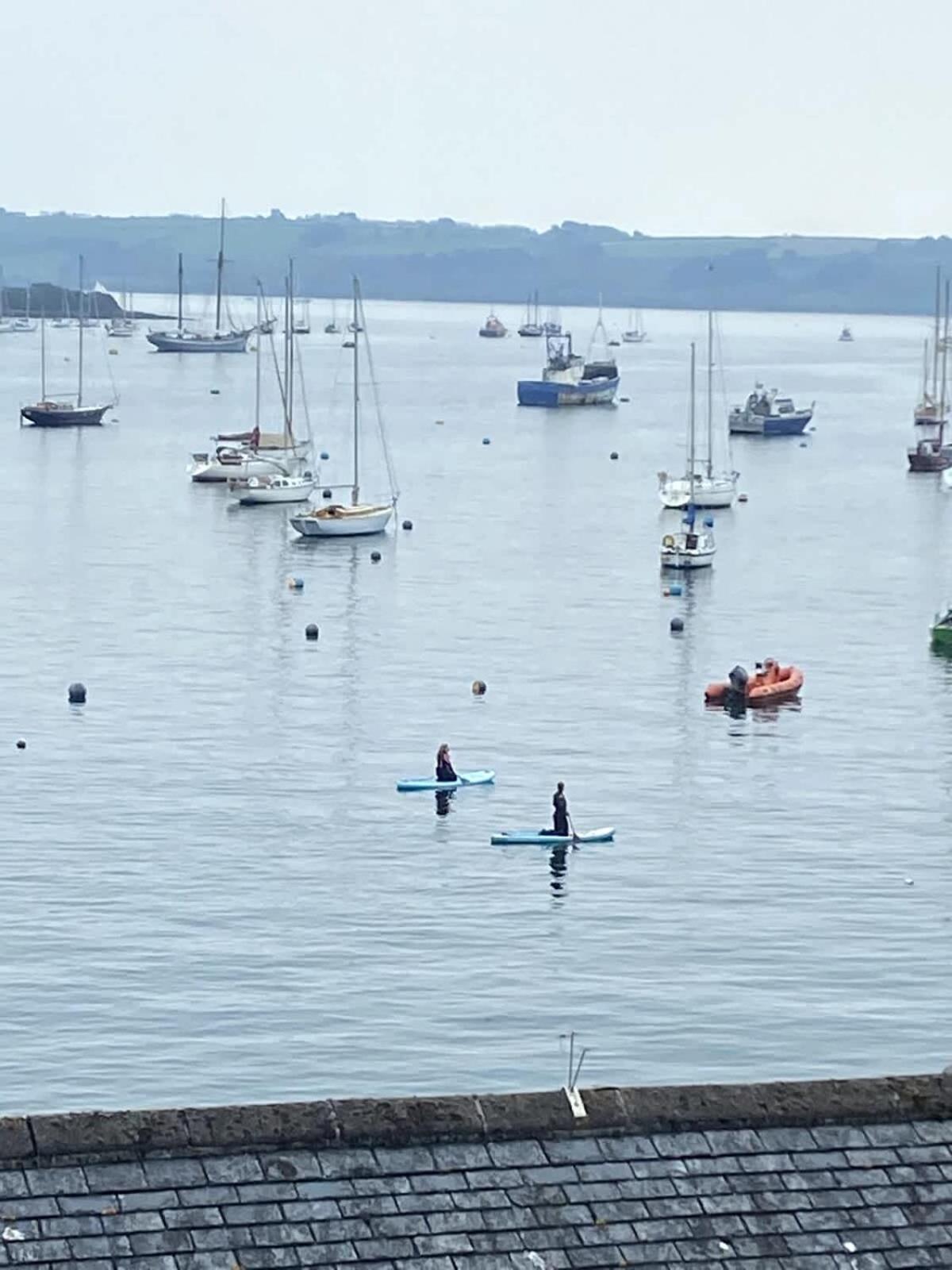 Stunning Waterfront Apartment With Spectacular Views & Parking At 'Captains Loft' Falmouth Exterior photo