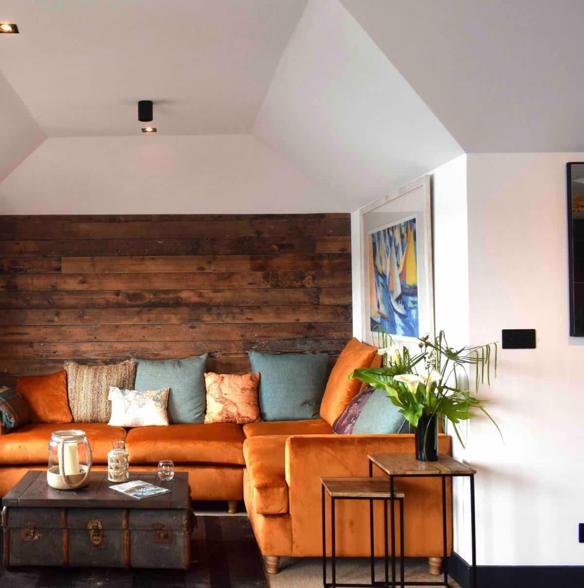 Stunning Waterfront Apartment With Spectacular Views & Parking At 'Captains Loft' Falmouth Exterior photo